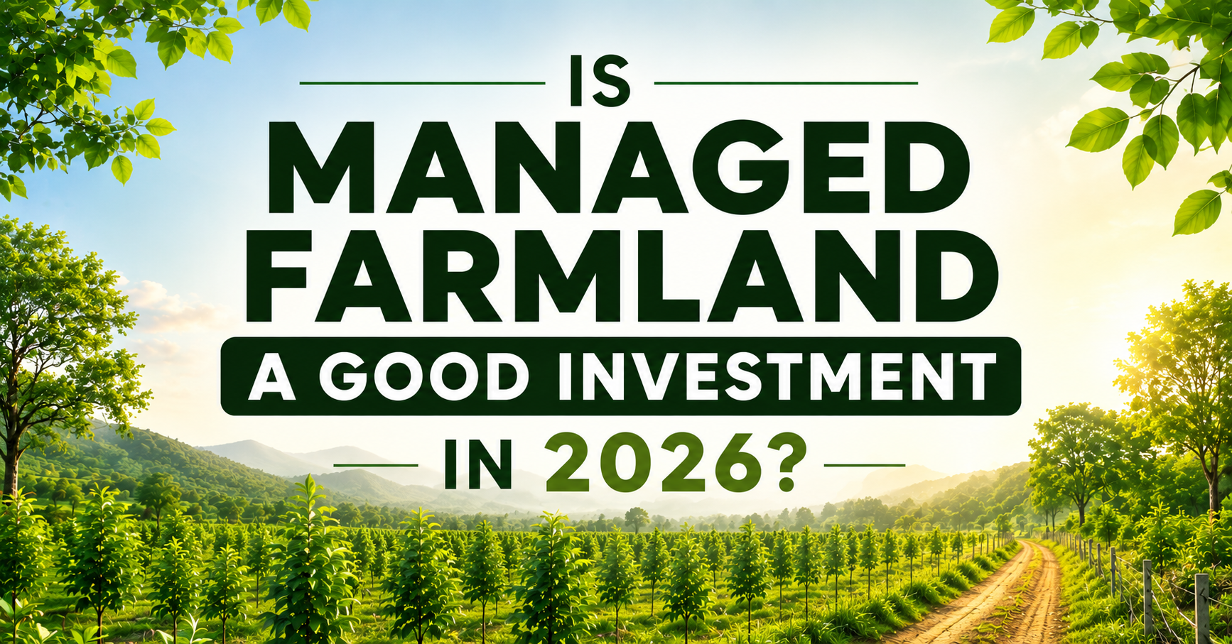 Is Managed Farmland a Good Investment in 2026? Benefits, Risks & Future